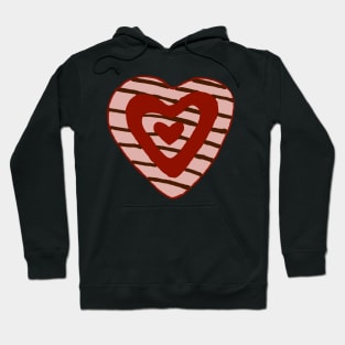 Hugs and Kisses Heart Hoodie